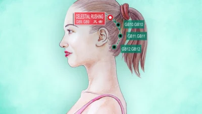 Акупунктура Хуань Тяо помогает тазобедренным суставам оставаться сильными