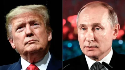 Трамп заявил, что обсудит прекращение огня с Путиным во вторник