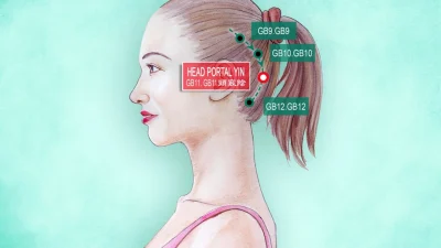 Акупунктура Хуань Тяо помогает тазобедренным суставам оставаться сильными