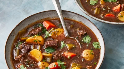 Ирландское рагу из говядины с овощами