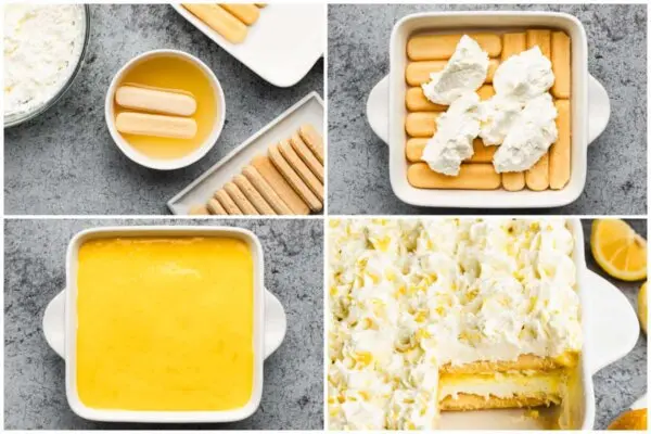 Лучший рецепт лимонного тирамису