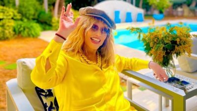 Пугачёва в ярко-жёлтом костюме «разрешила весну»