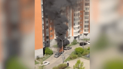 Генерал Минобороны погиб при взрыве автомобиля в Подмосковье (видео)