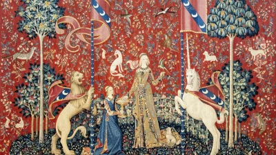 Таинственные «Дамы с единорогами» на редчайших средневековых гобеленах