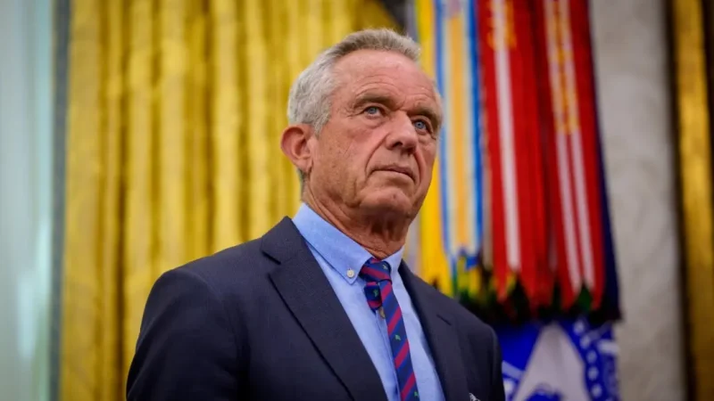 Министр здравоохранения Роберт Ф. Кеннеди-младший в Вашингтоне 18 апреля 2025 года. (Andrew Harnik/Getty Images) | Epoch Times Россия