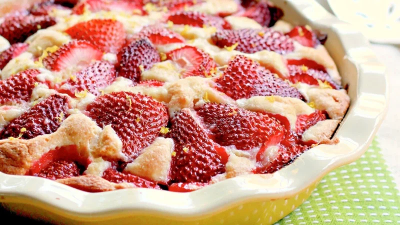 В этом пироге клубника особенно выделяется. (Linda Balslev)
 | Epoch Times Россия