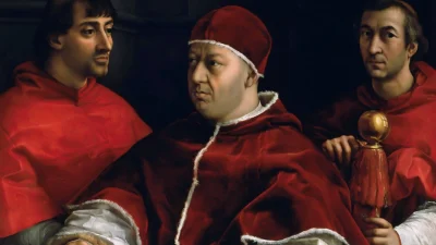 Портреты папы Льва X, написанные Рафаэлем