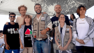 Израиль задержал яхту с Гретой Тунберг по пути в Газу (видео)