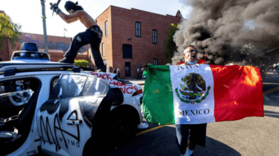 В Лос-Анджелесе введён комендантский час из-за беспорядков