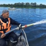 На реке Енисей произошёл новый выброс нефтепродуктов