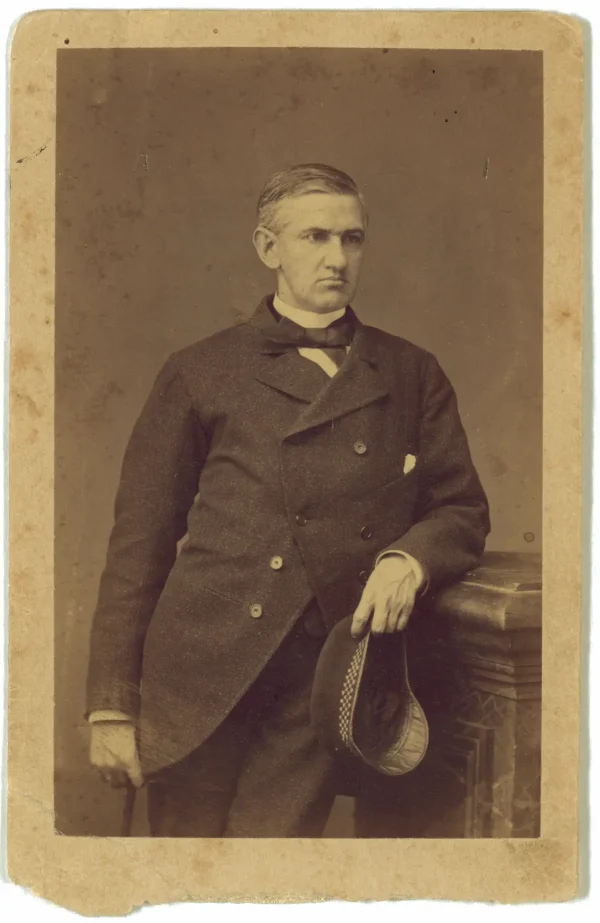 Портрет Горацио Гейтса Спаффорда после прибытия в Париж, 1873 год. Библиотека Конгресса. (Public Domain) По ту сторону скорби: С моей душой всё хорошо