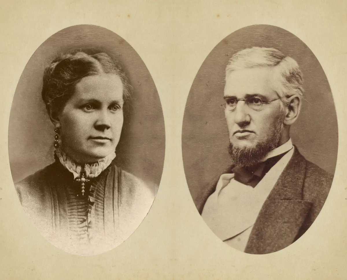 Анна Спаффорд около 1873 года. Горацио Гейтс Спаффорд, около 1885 года. Библиотека Конгресса. (Public Domain) По ту сторону скорби: С моей душой всё хорошо