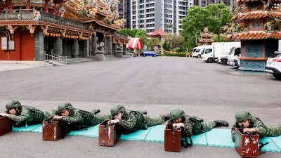 Тайвань запускает ежегодные военные учения с имитацией атак на военное командование