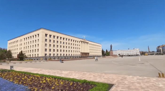 Ставрополь. Площадь Ленина. 
(Скриншот/youtube.com) | Epoch Times Россия