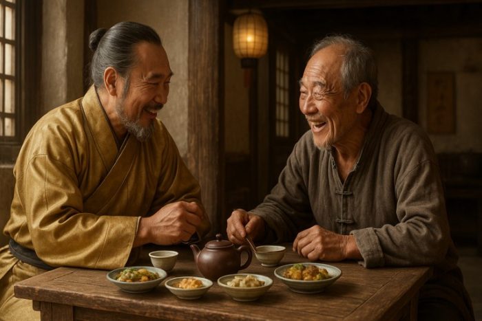 Богач и нищий стали родственными душами благодаря чайнику