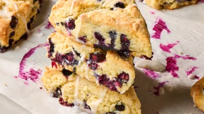 Моё черничное печенье просто тает во рту