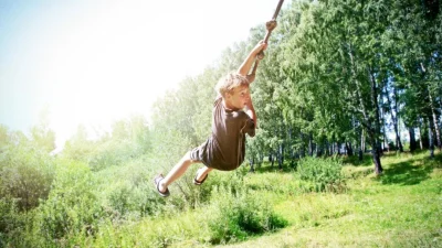 Пребывание на природе способствует развитию детского мозга