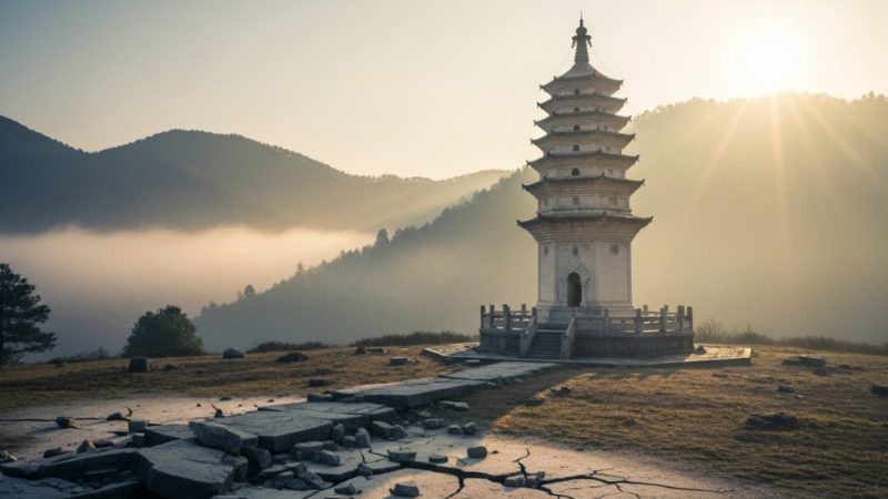 Древние летописи описывают пагоды в провинции Юньнань, которые пережили землетрясения целыми и невредимыми, что противоречит всякой логике. (Image: via Google Whisk) | Epoch Times Россия