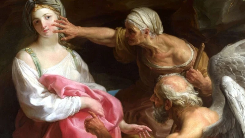 «Время приказывает старости уничтожить красоту», 1746, Помпео Батони (Public Domain)
