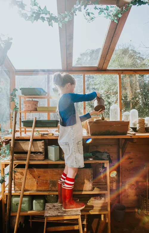 Знакомство детей с садоводством