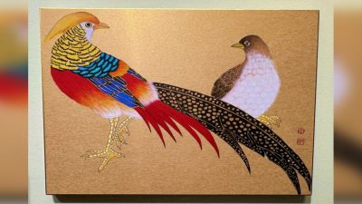 Потрясающая выставка картин в стиле гунби на Тайване