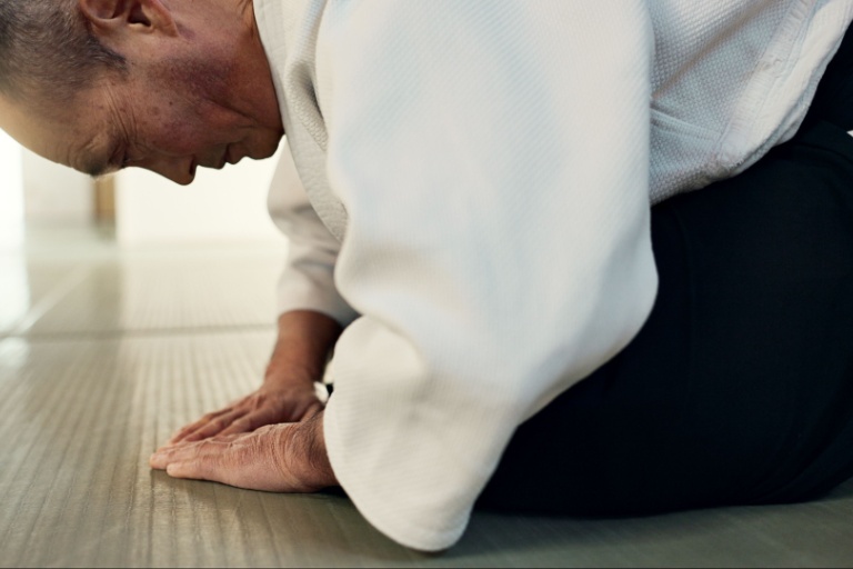 Мудрое спокойствие мастеров боевых искусств