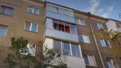 Психическое обострение: отец сбросил ребёнка с 4 этажа в Уфе (видео)