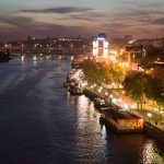 В российском регионе теплоход столкнулся с мостом