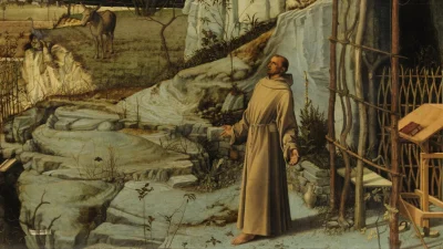 «Святой Франциск в пустыне»: беспрецедентная картина Джованни Беллини