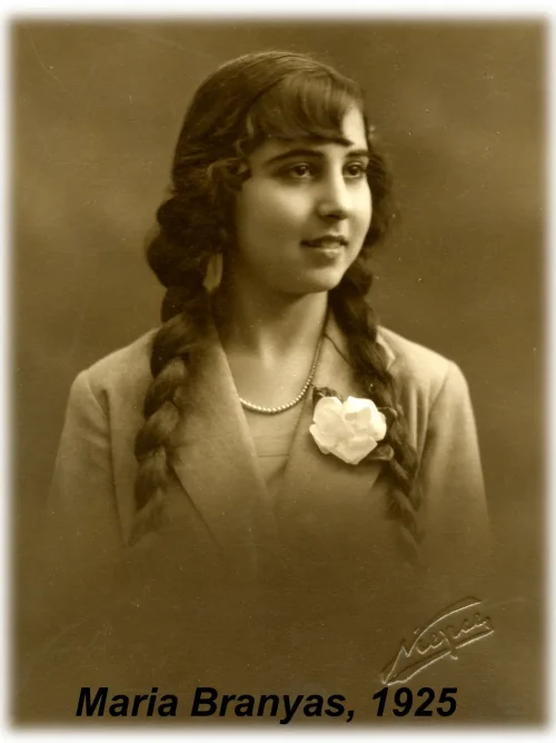 Фотография Марии Браньяс Мореры в молодости, 1925 год. (Courtesy of the Manel Esteller/Maria Branyas family via Eloy Santos)