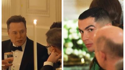 Роналду, Маск и Кук за одним столом: звёздный ужин Трампа в честь саудовского принца