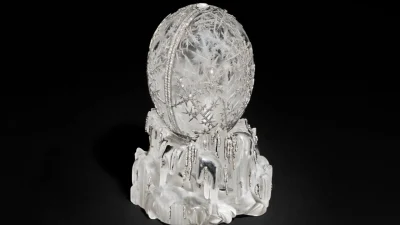 Императорское «Зимнее яйцо» Фаберже выставят на аукцион