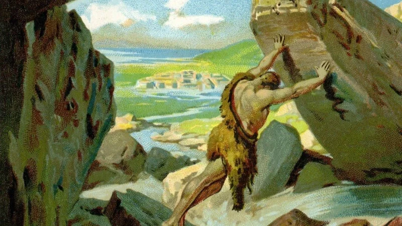 Геракл очищает Авгиевы конюшни, перенаправив реки — пятый из его двенадцати подвигов. Коллекционная карточка Liebig, 1939 г. Lebrecht Music & Arts. (Cropped image. PD-US)
 | Epoch Times Россия