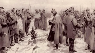 Песня солдат на поле боя остановила войну