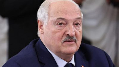 Президент Республики Беларусь Александр Лукашенко. (Alexander KAZAKOV / POOL / AFP via Getty Images)