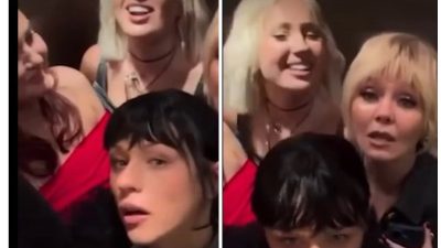 Четыре звезды застряли на 40 минут в лифте Дома музыки (видео)