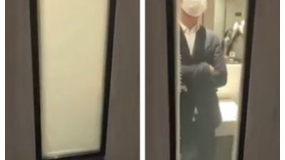 Умное стекло: в туалетах Китая ввели новый способ борьбы с курильщиками (видео)