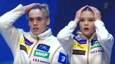 Четверной выброс и победа: пара Бойкова/Козловский лучшие на ЧР (видео)
