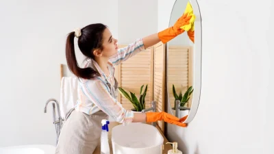 Отличное самодельное средство для чистки стёкол и зеркал