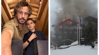 Максим Галкин* с детьми оказался в центре пожара на горнолыжном курорте в Альпах (видео)