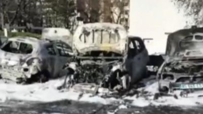 1173 машины за ночь: Франция установила антирекорд по поджогам на Новый год (видео)