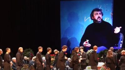 Театральная Москва проводила в последний путь артиста и выдающегося педагога Игоря Золотовицкого (видео)