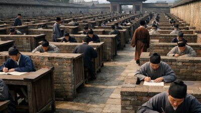 На императорских экзаменах результат определялся не только знаниями, но и характером кандидата