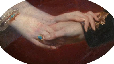 «Соединённые руки королевы Виктории (1819–1901) и принца Альберта (1819–1861)», около 1840–1860 гг.,