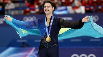 Сенсация на ОИ-2026: фигурист из Казахстана Шайдоров взял золото (видео)  