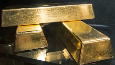 Золотые слитки, Казахстан, добыча золота
