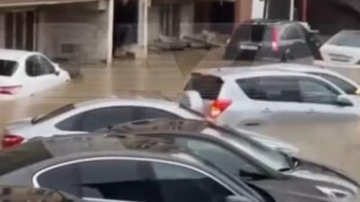 Последствия наводнения в Дагестане