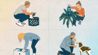 Примеры легкой активности: стирка, полив растений, уборка и игра с собакой