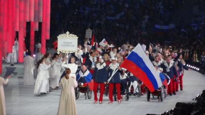 Россия вышла на Паралимпиаде с флагом впервые с 2014 года