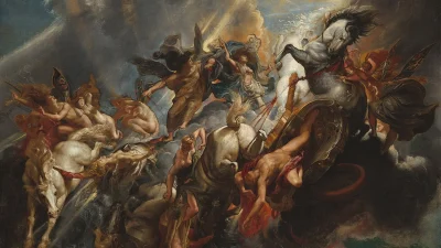 «Падение Фаэтона», 1604–1605 гг., Питер Пауль Рубенс. Национальная галерея искусств, Вашингтон.